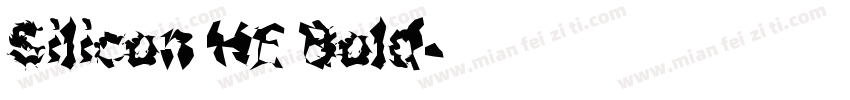 Silicon HE Bold字体转换